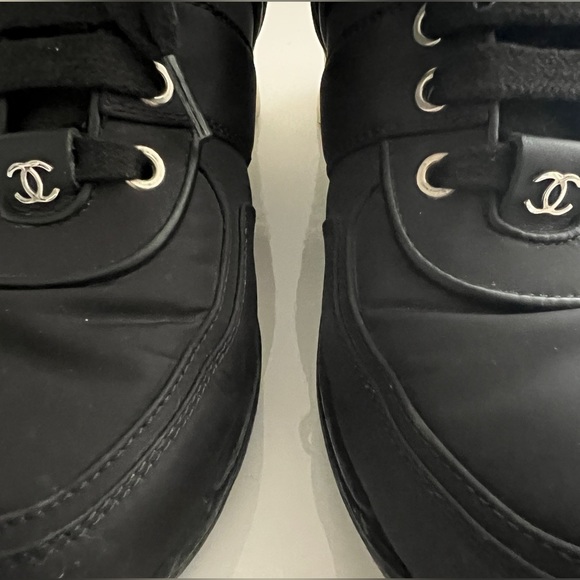 CHANEL 💯% Authentic Black Sneakers - Picture 2 of 5